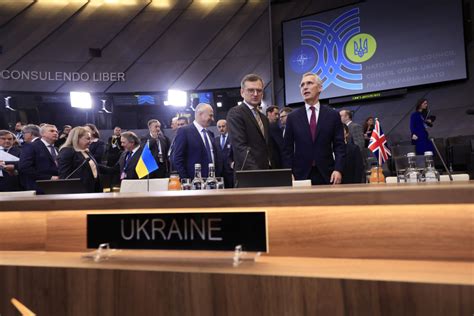 NATO marks its 75th birthday as Russia's war in Ukraine gnaws .